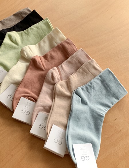 Meticulous ankle-mark-free socks 97135