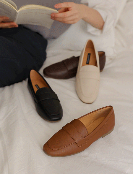 Daily Soft Wide Loafers 51504